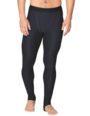 Men's Snorkel Stirrup Swim Legging - Black
